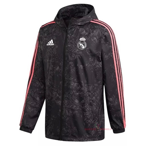 Maillot Om Pas Cher adidas Rompevientos Real Madrid 2020 2021 Noir Rose