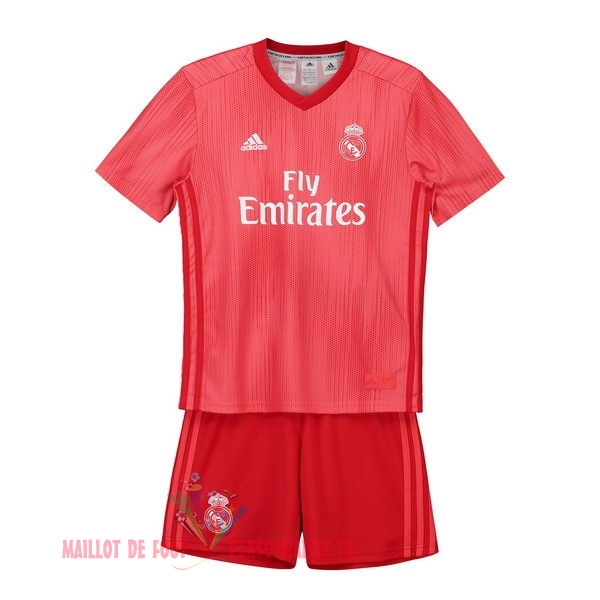 Maillot Om Pas Cher adidas Third Ensemble Enfant Real Madrid 2018-2019 Rouge