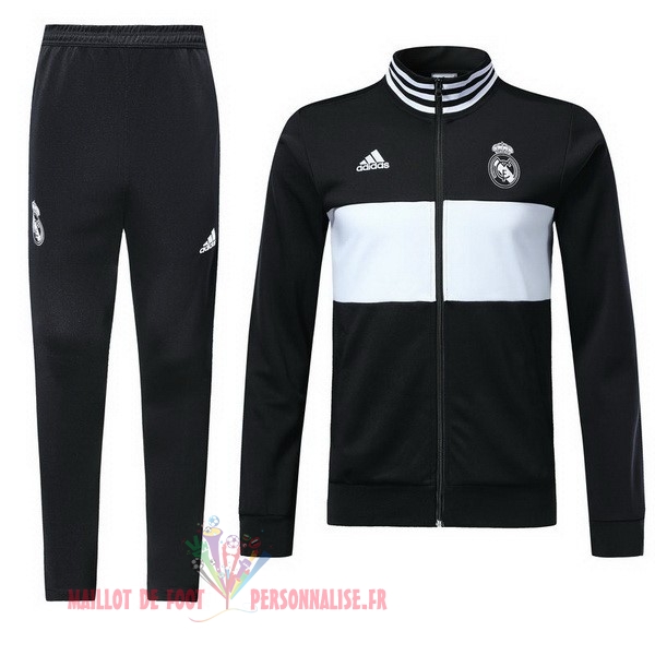 Maillot Om Pas Cher adidas Survêtements Enfant Real Madrid 18-19 Noir Blanc