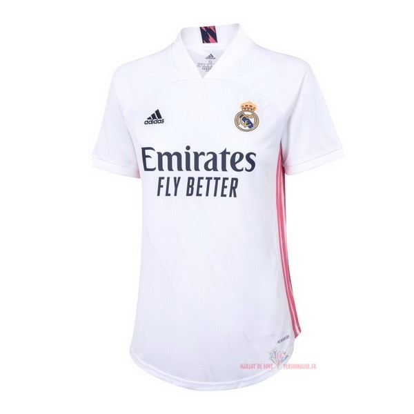 Maillot Om Pas Cher adidas Domicile Maillot Femme Real Madrid 2020 2021 Blanc