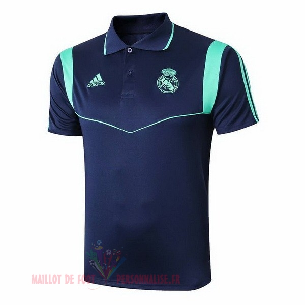 Maillot Om Pas Cher adidas Polo Real Madrid 2019 2020 Bleu Vert Marine