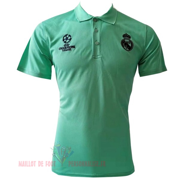 Maillot Om Pas Cher adidas Polo Real Madrid 2019 2020 Vert Noir