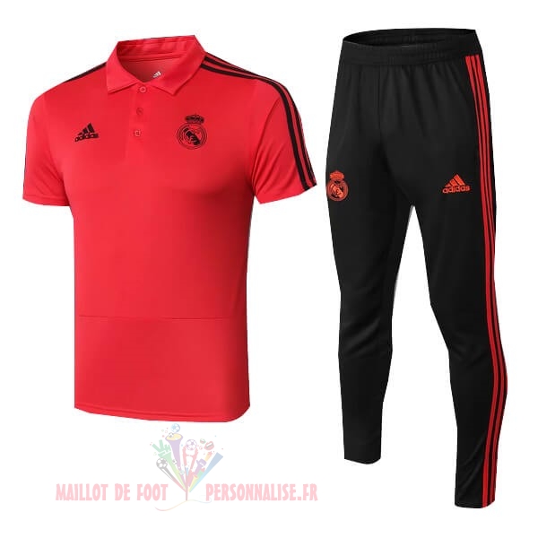 Maillot Om Pas Cher adidas Ensemble Polo Real Madrid 2018 2019 Rouge