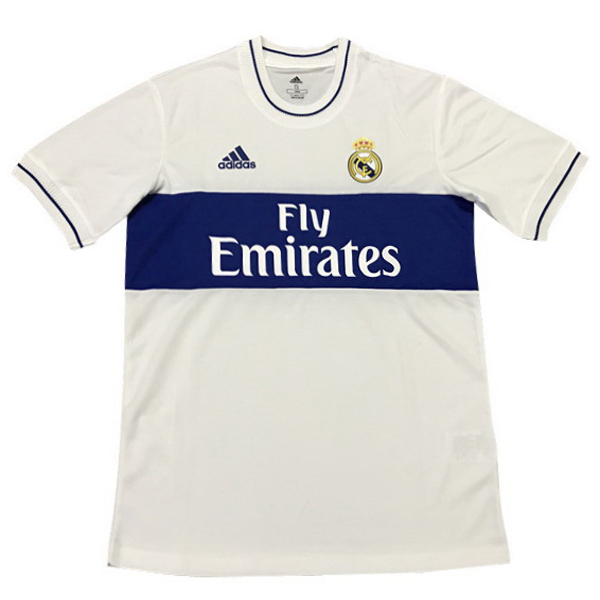 Maillot Om Pas Cher adidas Édition commémorative Maillots Real Madrid 2018 2019 Blanc