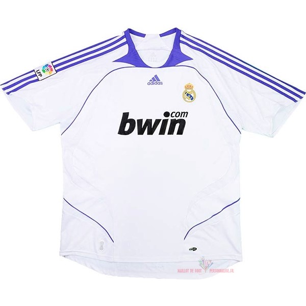 Maillot Om Pas Cher adidas Domicile Maillot Real Madrid Rétro 2007 2008 Blanc