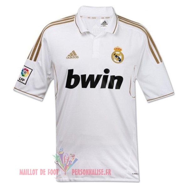 Maillot Om Pas Cher adidas Domicile Maillots Real Madrid Rétro 11-12 Blanc