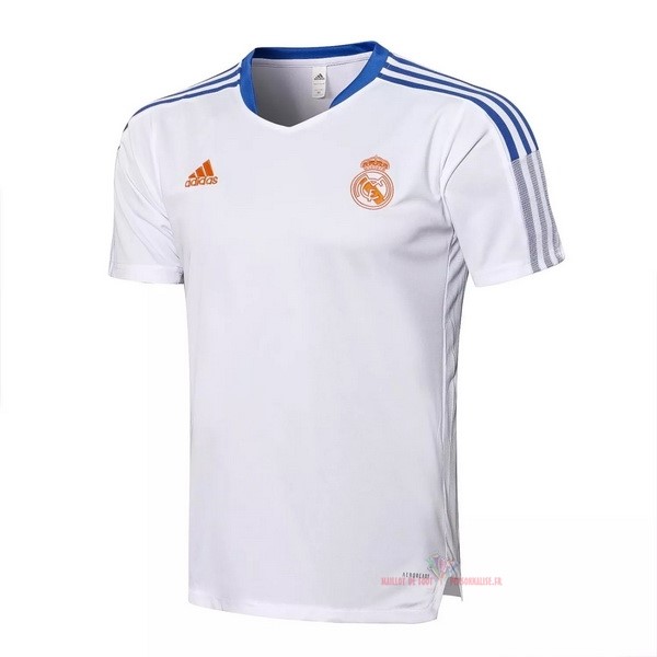 Maillot Om Pas Cher adidas Entrainement Real Madrid 2021 2022 Blanc