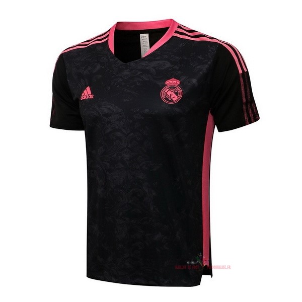 Maillot Om Pas Cher adidas Entrainement Real Madrid 2021 2022 Noir Rose