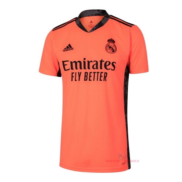 Maillot Om Pas Cher adidas Exterieur Maillot Gardien Real Madrid 2020 2021 Orange