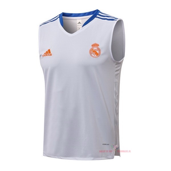 Maillot Om Pas Cher adidas Maillot Sin Mangas Real Madrid 2021 2022 Blanc