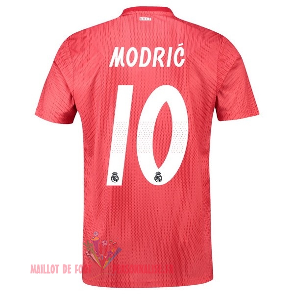 Maillot Om Pas Cher adidas NO.10 Modric Third Maillots Real Madrid 18-19 Rouge