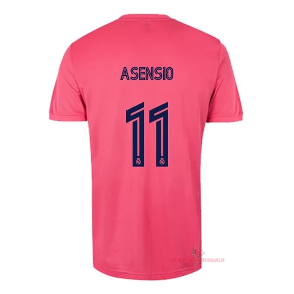 Maillot Om Pas Cher adidas NO.11 Asensio Exterieur Maillot Real Madrid 2020 2021 Rose