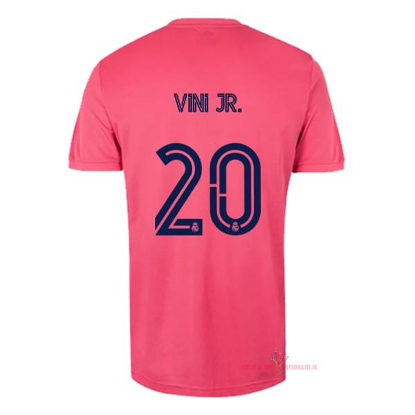 Maillot Om Pas Cher adidas NO.20 Vini Jr. Exterieur Maillot Real Madrid 2020 2021 Rose