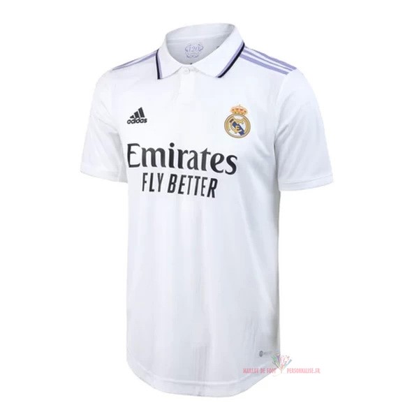 Maillot Om Pas Cher adidas Thailande Domicile Joueurs Maillot Real Madrid 2022 2023 Blanc