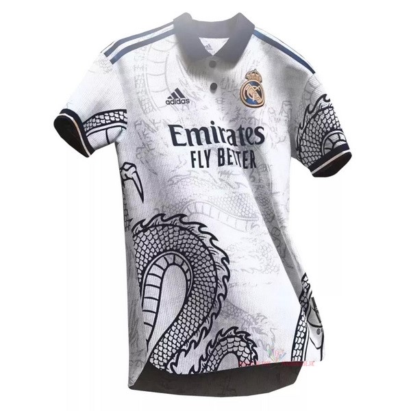 Maillot Om Pas Cher adidas Thailande Spécial Joueurs Maillot Real Madrid 2022 2023 Blanc