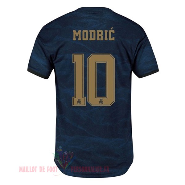 Maillot Om Pas Cher adidas NO.10 Modric Exterieur Maillot Real Madrid 2019 2020 Bleu