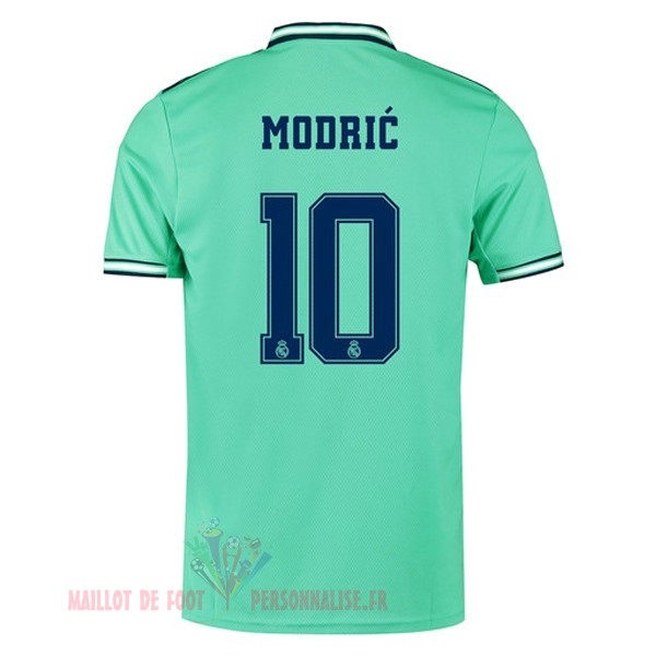 Maillot Om Pas Cher adidas NO.10 Modric Third Maillot Real Madrid 2019 2020 Vert
