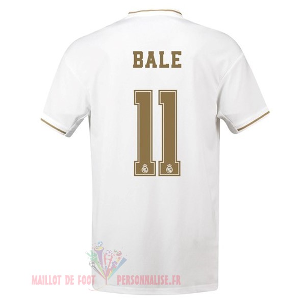 Maillot Om Pas Cher adidas NO.11 Bale Domicile Maillot Real Madrid 2019 2020 Blanc