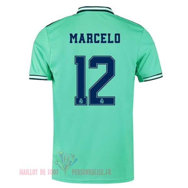 Maillot Om Pas Cher adidas NO.12 Marcelo Third Maillot Real Madrid 2019 2020 Vert