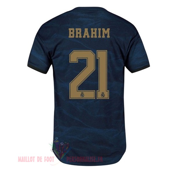 Maillot Om Pas Cher adidas NO.21 Brahim Exterieur Maillot Real Madrid 2019 2020 Bleu