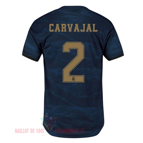 Maillot Om Pas Cher adidas NO.2 Carvajal Exterieur Maillot Real Madrid 2019 2020 Bleu