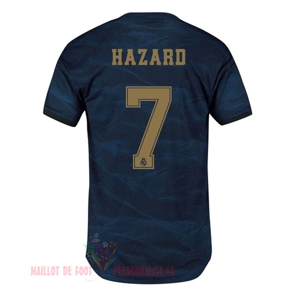 Maillot Om Pas Cher adidas NO.7 Hazard Exterieur Maillot Real Madrid 2019 2020 Bleu