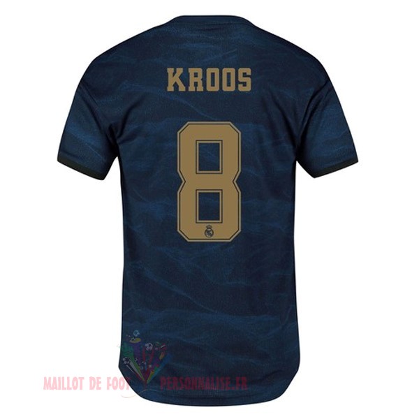 Maillot Om Pas Cher adidas NO.8 Kroos Exterieur Maillot Real Madrid 2019 2020 Bleu