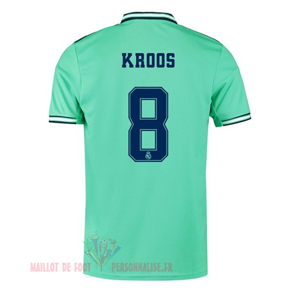 Maillot Om Pas Cher adidas NO.8 Kroos Third Maillot Real Madrid 2019 2020 Vert