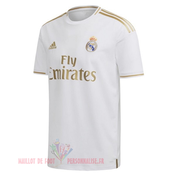 Maillot Om Pas Cher adidas Thailande Domicile Maillot Real Madrid 2019 2020 Blanc