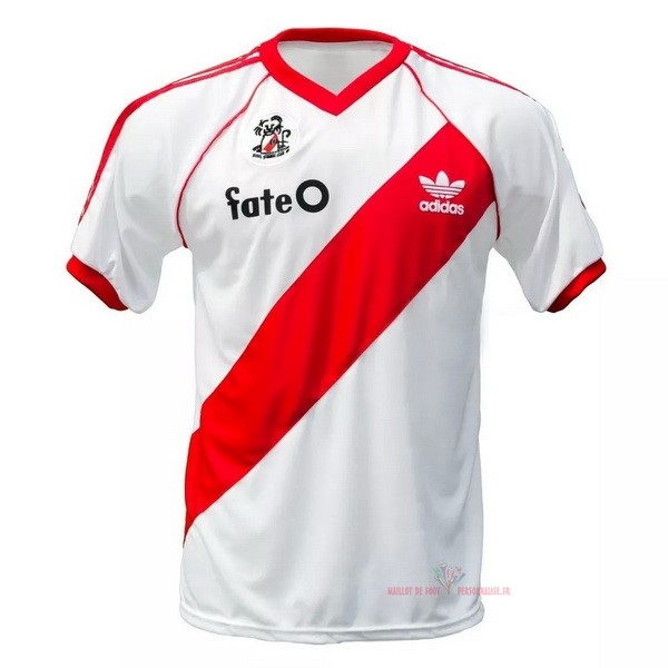 Maillot Om Pas Cher adidas Domicile Camiseta River Plate Rétro 1996 Blanc