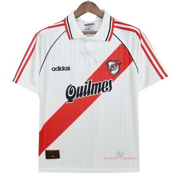 Maillot Om Pas Cher adidas Domicile Maillot River Plate Rétro 1995 1996 Blanc