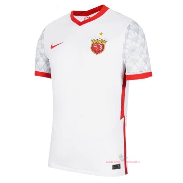 Maillot Om Pas Cher Nike Exterieur Maillot SIPG 2021 2022 Blanc