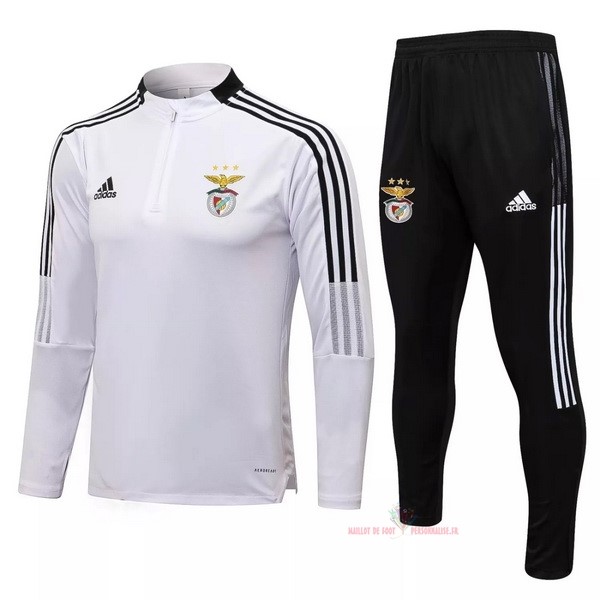 Maillot Om Pas Cher adidas Survêtements Benfica 2021 2022 Blanc Noir