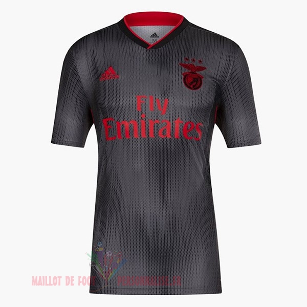 Maillot Om Pas Cher adidas Exterieur Maillot Benfica 2019 2020 Noir Gris