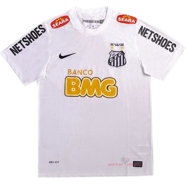 Maillot Om Pas Cher Nike Domicile Camiseta Santos Rétro 2011 2012 Blanc