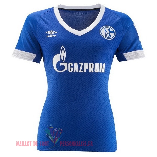Maillot Om Pas Cher umbro Domicile Maillots Femme Schalke 04 2018-2019 Bleu