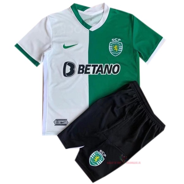 Maillot Om Pas Cher Nike Spécial Conjunto De Enfant Lisboa 2021 2022 Vert