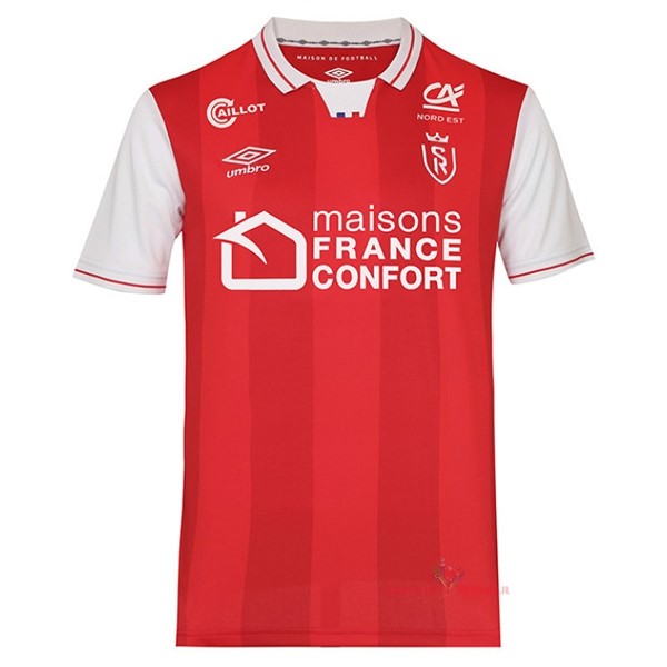 Maillot Om Pas Cher umbro Thailande Domicile Camiseta Reims 2021 2022 Rouge