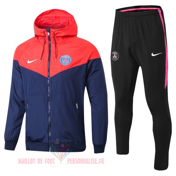Maillot Om Pas Cher Nike Conjunto Completo Coupe Vent Paris Saint Germain 2018 2019 Bleu Marine Rouge