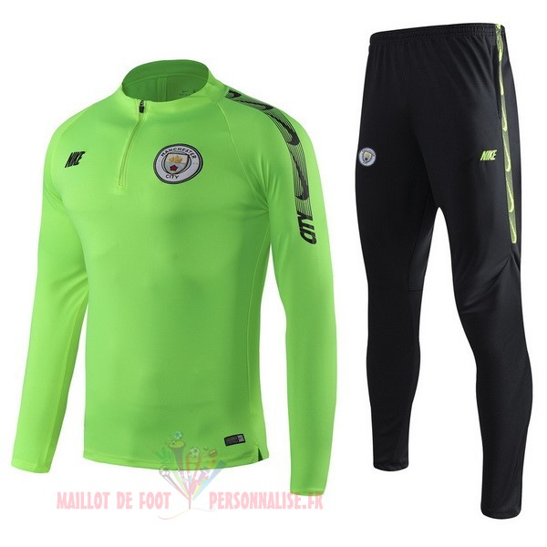 Maillot Om Pas Cher Nike Survêtements Manchester City 2019 2020 Vert Fluorescente