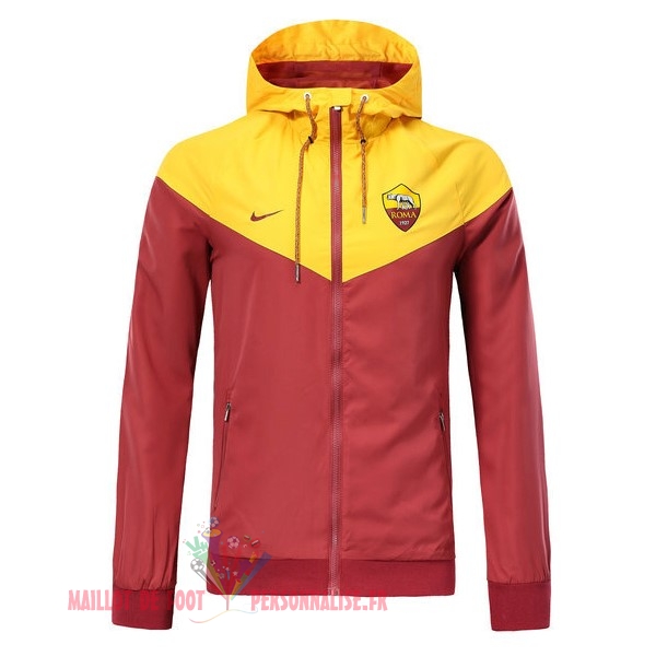 Maillot Om Pas Cher Nike Coupe Vent AS Roma 2018-2019 Rouge