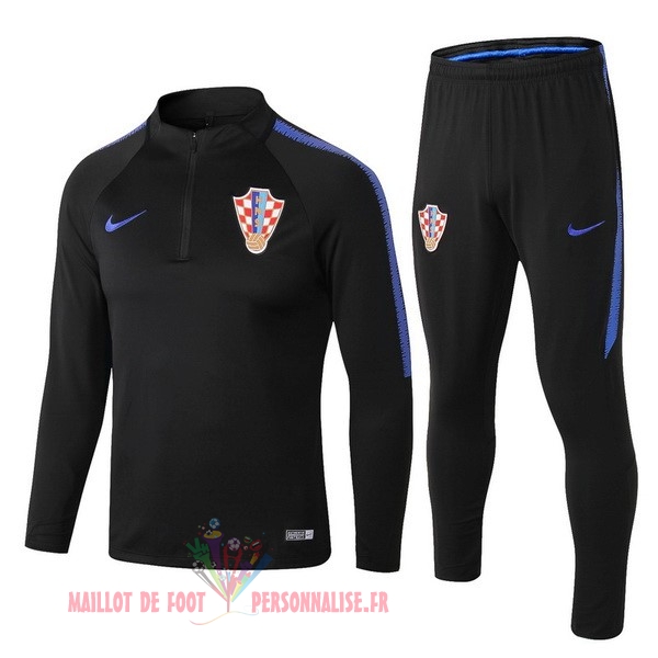 Maillot Om Pas Cher Nike Survêtements Croatie 2018 Noir
