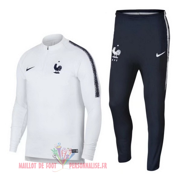 Maillot Om Pas Cher Nike Survêtements Enfant France 2018 Blanc