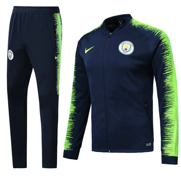 Maillot Om Pas Cher Nike Survêtements Manchester City 2018 2019 Bleu Vert