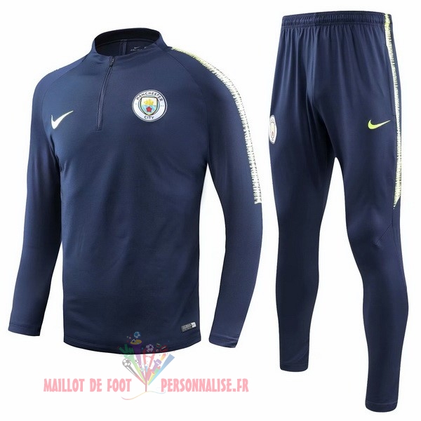 Maillot Om Pas Cher Nike Survêtements Manchester City 2018-2019 Vert Bleu