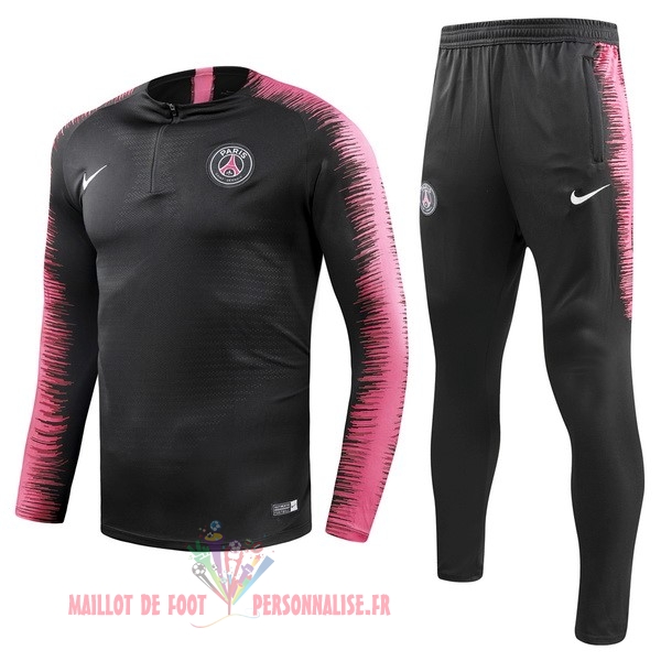 Maillot Om Pas Cher Nike Survêtements Paris Saint Germain 2018-2019 Noir Rose Marine