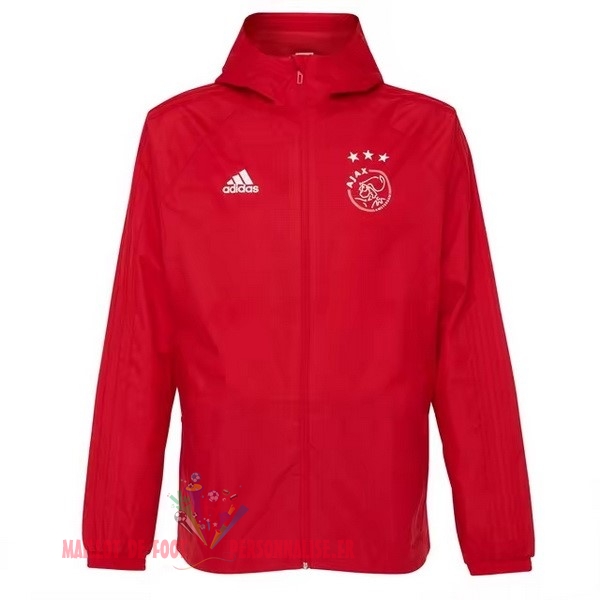 Maillot Om Pas Cher adidas Coupe Vent Ajax 2018-2019 Rouge