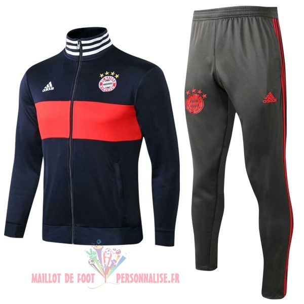 Maillot Om Pas Cher adidas Survêtements Bayern Munich 2018-2019 Bleu Gris