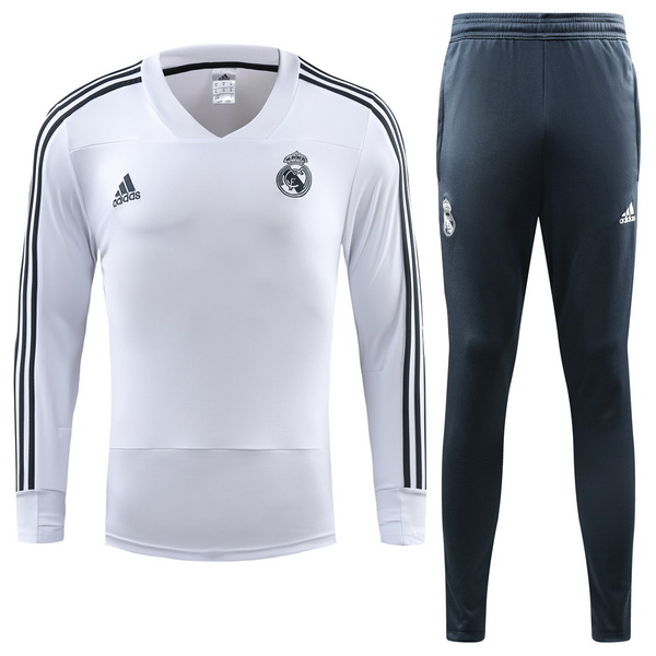 Maillot Om Pas Cher adidas Survêtements Real Madrid 2018 2019 Blanc