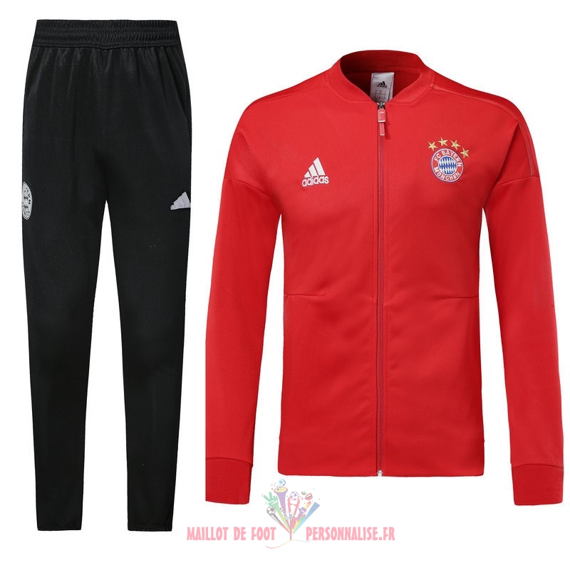 Maillot Om Pas Cher adidas Survêtements Bayern Munich 18-19 Rouge Noir